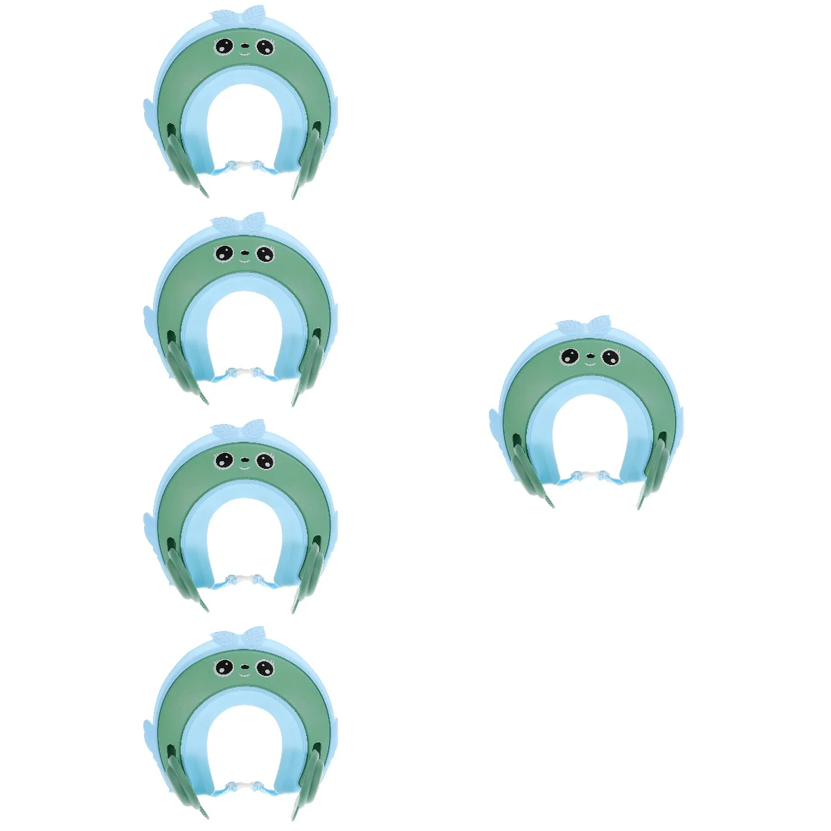 

5 шт., силиконовые шапки для детского шампуня