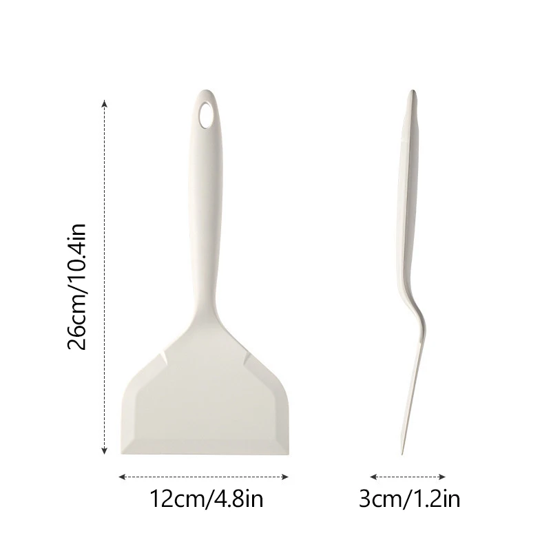 1 шт. силиконовая термостойкая лопаточка бытовая пищевая сковорода с