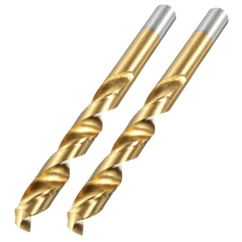 

2X HSS Cobalt Drills CNC Spiral Drill Drill Bit For Stainless Steel Size: 10Mm