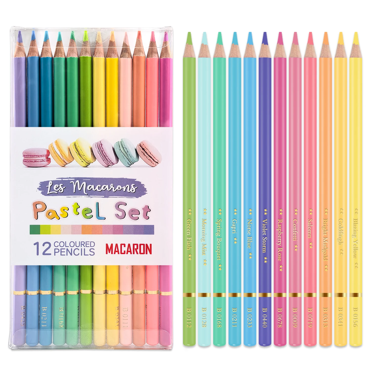 

Набор цветных карандашей пастельных цветов 12/24/50/72 шт.