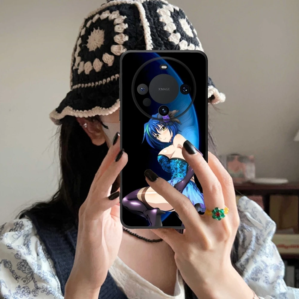 Школьный DXD Xenovia Чехол для мобильного телефона Huawei Mate 60 50 40 30 20 10 Pro Plus Lite E 5G черный