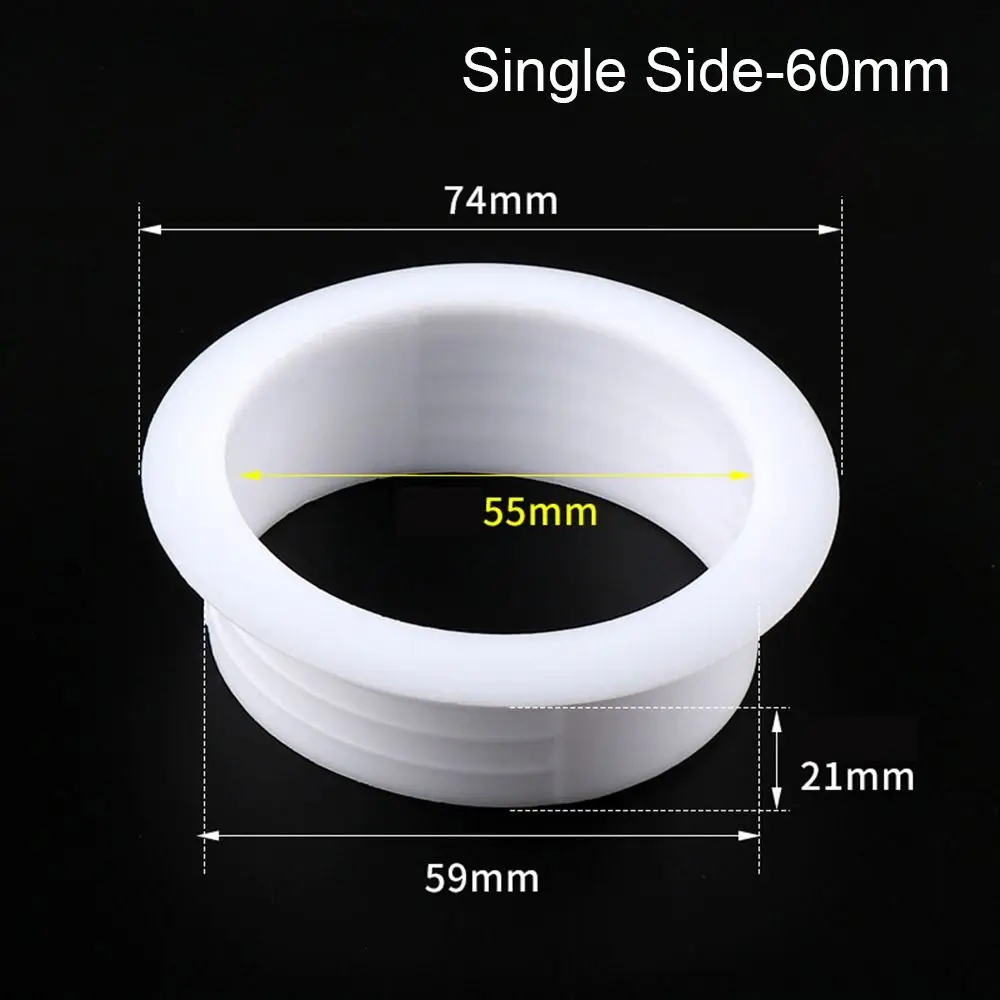 

Пластиковая крышка для отверстий белый 45-100 мм