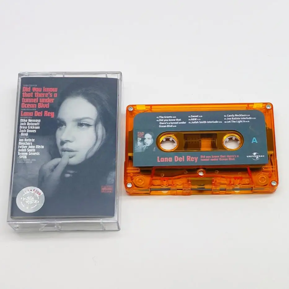 Музыкальная лента Лана Дель Рей вы знали что там туннель под океаном альбомные
