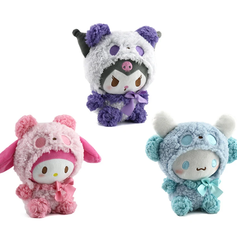 

Плюшевые Мультяшные милые плюшевые куклы с аниме My Melody Kuromi, кошка Kt, мелодия, милые плюшевые куклы, игрушки для детей, подарок
