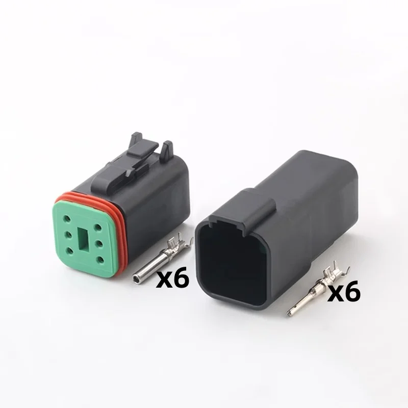 1 комплект 2-контактный разъем Deutsch DT DT06-2S/DT04-2P водонепроницаемый электрический