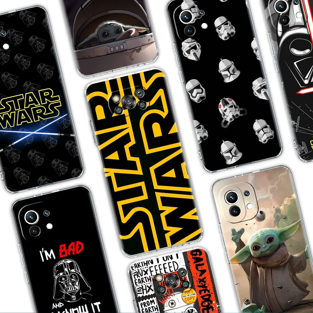 

Waterproof Case For Xiaomi Mi Poco X3 NFC 11 Lite 5G NE 12 M3 F1 11T 10T Pro Note 10 Lite 9T Fundas Cover Cute Cartoon Yoda Baby