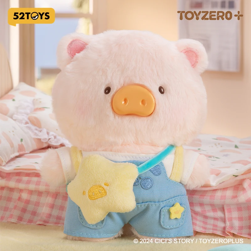 Фото 52TOYS Lulu The Piggy OOTD Series, милый товар в стиле аниме, идеальное украшение, высота: около 17 см/6,7 дюйма №2