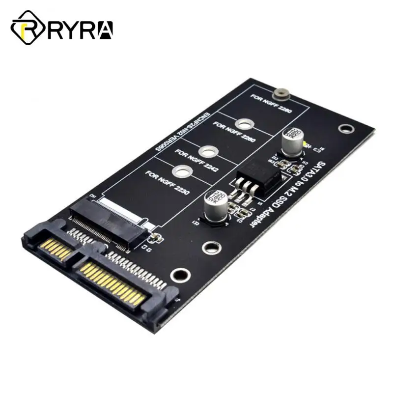 

Адаптер RYRA M.2 SATA, адаптер M2 в SATA3, адаптер, карта, ключ, SSD, Твердотельный накопитель, адаптер NGFF для 6G интерфейса