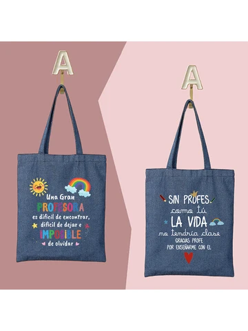 There Is No Teacher Like You Спасибо за обучаю меня Сумка на плечо с принтом Женские джинсовые сумки для покупок Женская сумка-тоут Подарок для учителя