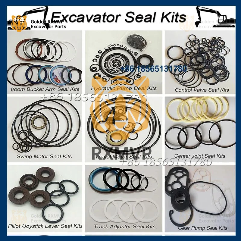 Для XMVP Komatsu PC200-6 Комплект уплотнений регулирующего клапана PC200-7 управления