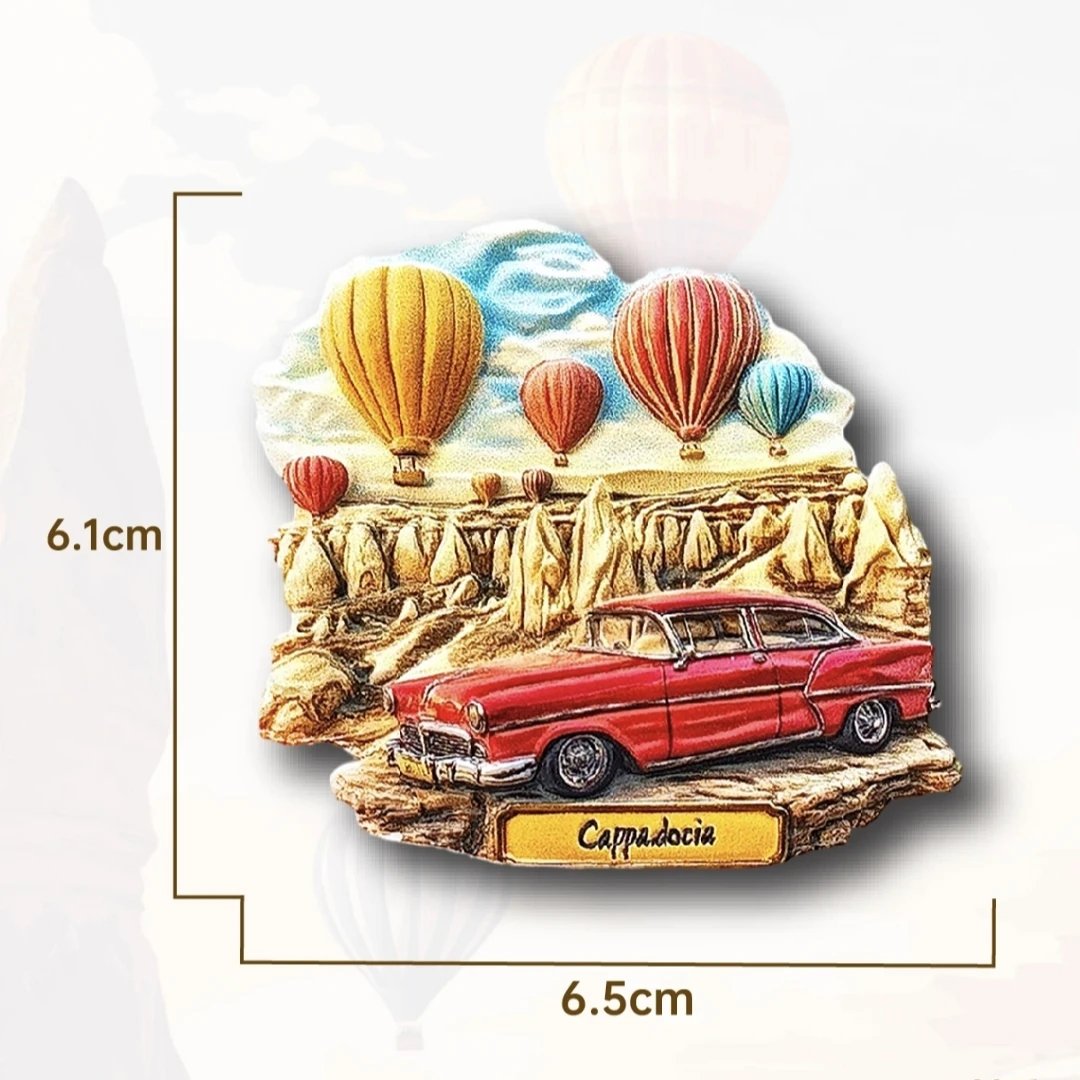 

3D магниты из смолы "Европа Азия Турция"