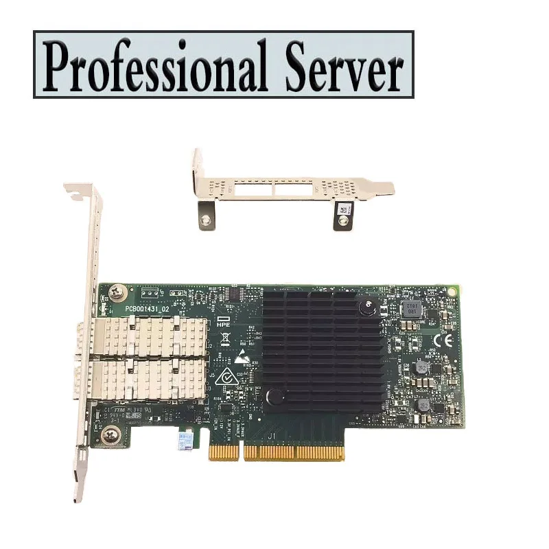 Для адаптера HPE CX4121A Mellanox ConnectX-4 MCX4121A-ACAT 10/25 ГБ 2P 640SFP28-