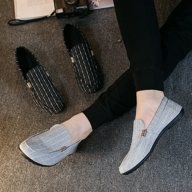 Брендовые модные летние стильные мягкие мужские лоферы кожаная обувь высокого