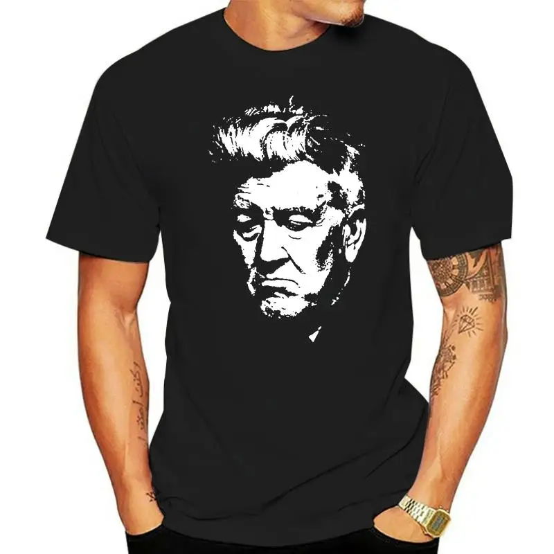 

Повседневная футболка David Lynch, мужские футболки в подарок, Хлопковые женские топы, мужские футболки с круглым вырезом