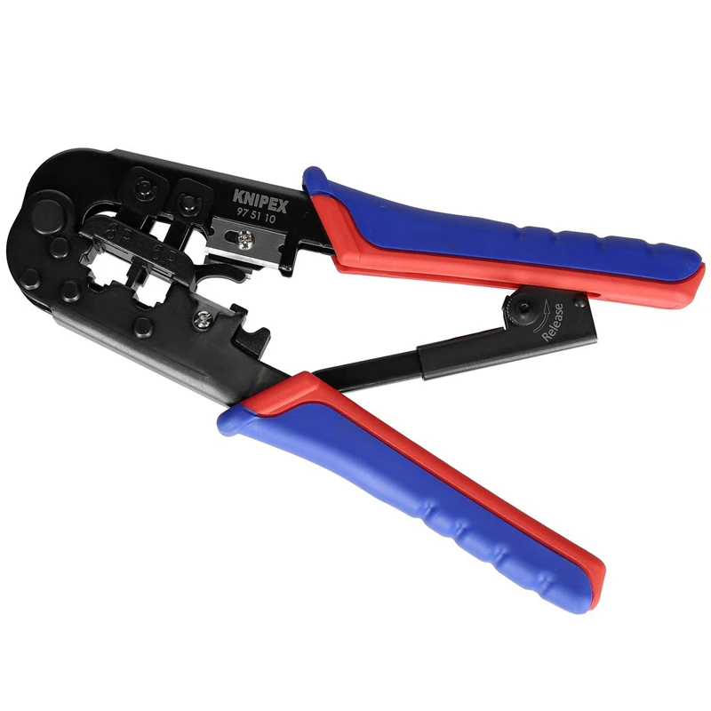 KNIPEX 97 51 10 обжимные плоскогубцы Европейского типа, текстурированный эргономичный обжимной инструмент (art.: 3920bfef4ced5) - 3920bfef4ced5