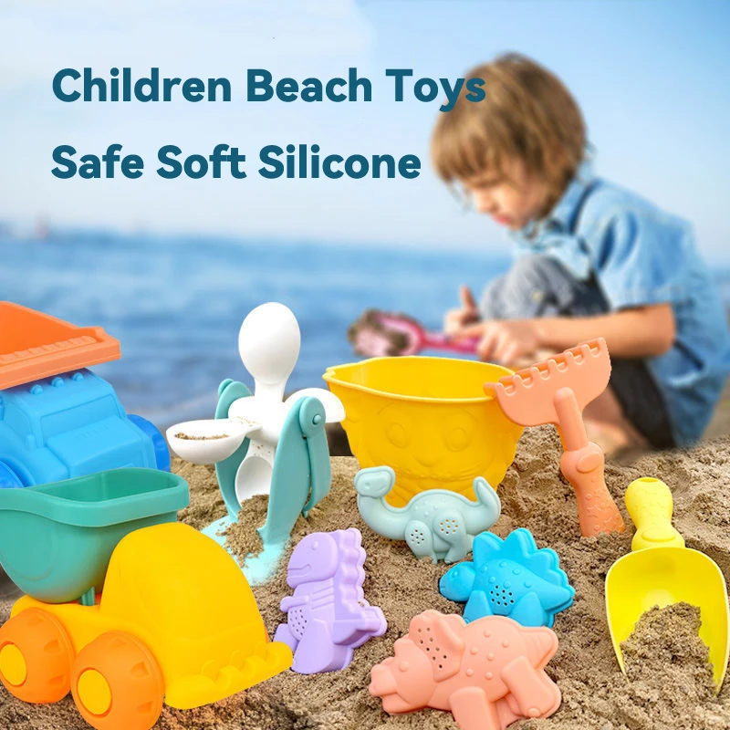 

Beach Sensory Bucket Toys for Kids Sand Plage Play Toys for Children Parent-Children Interactive Beach Water Play Toys for Kids