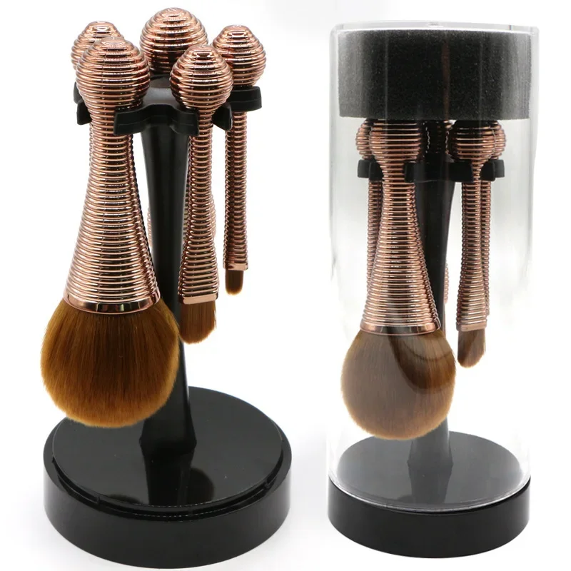 YiSe Новинка 5 шт. маленькая талия конфеты профессиональная мягкая кисть для