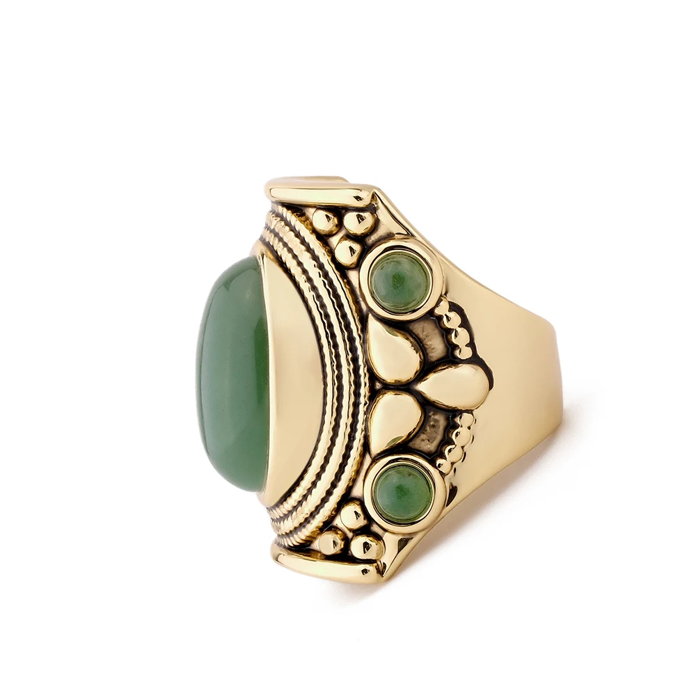 Женское уникальное кольцо бутик Amorita French multi-gem Design модель 48042 года