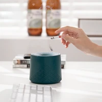 windproof ashtray for home creative office trend living room ceramic smoking ashtray fashion home decor cigar ash tray new