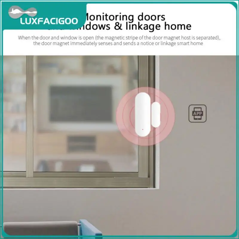 

Умный датчик открытия окон и дверей, с дистанционным управлением через приложение