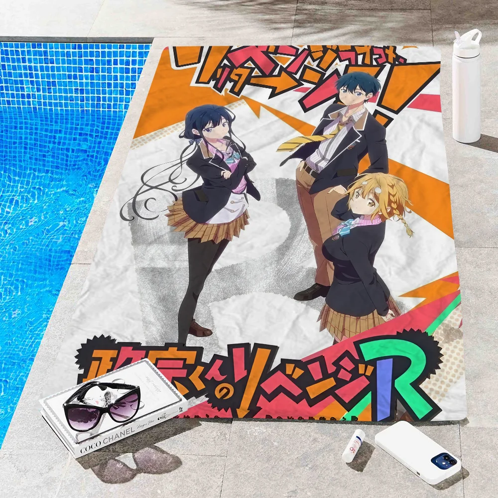 Masamune-kun No Revenge большие пляжные полотенца из микрофибры быстросохнущее полотенце