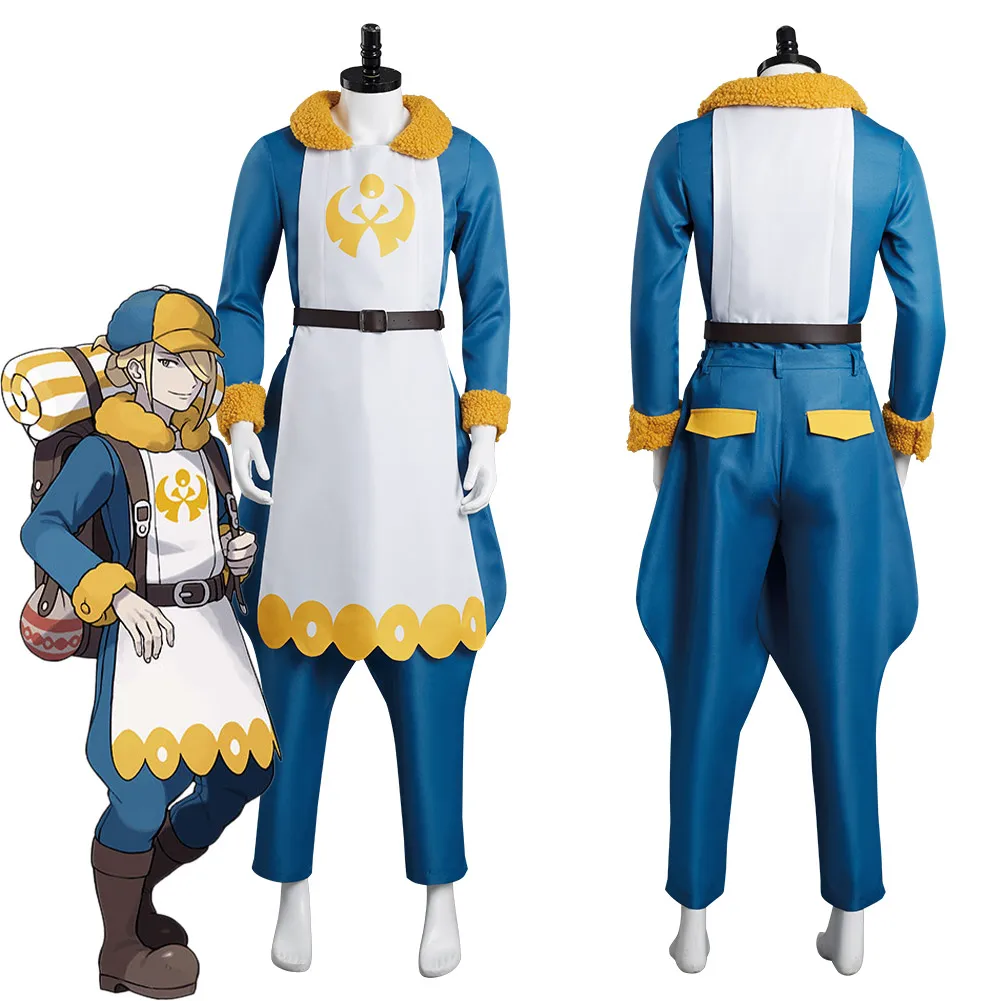 

Pokemon Legends: Arceus Volo Cosplay Costume Outfits Halloween Carnival Suit