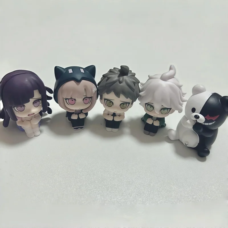 Коллекционная фигурка Bandai Super Danganronpa 2 Machiboke Waiting, 5 видов, 4 см, из мягкого ПВХ, гашапон, аниме-подарок для фанатов, в наличии (art.: 3920db1855d16) - 3920db1855d16
