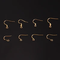 50pcslot stainless steel hooks earrings findings for jewelry making supplies for jewelry earwire diy earrings making materials