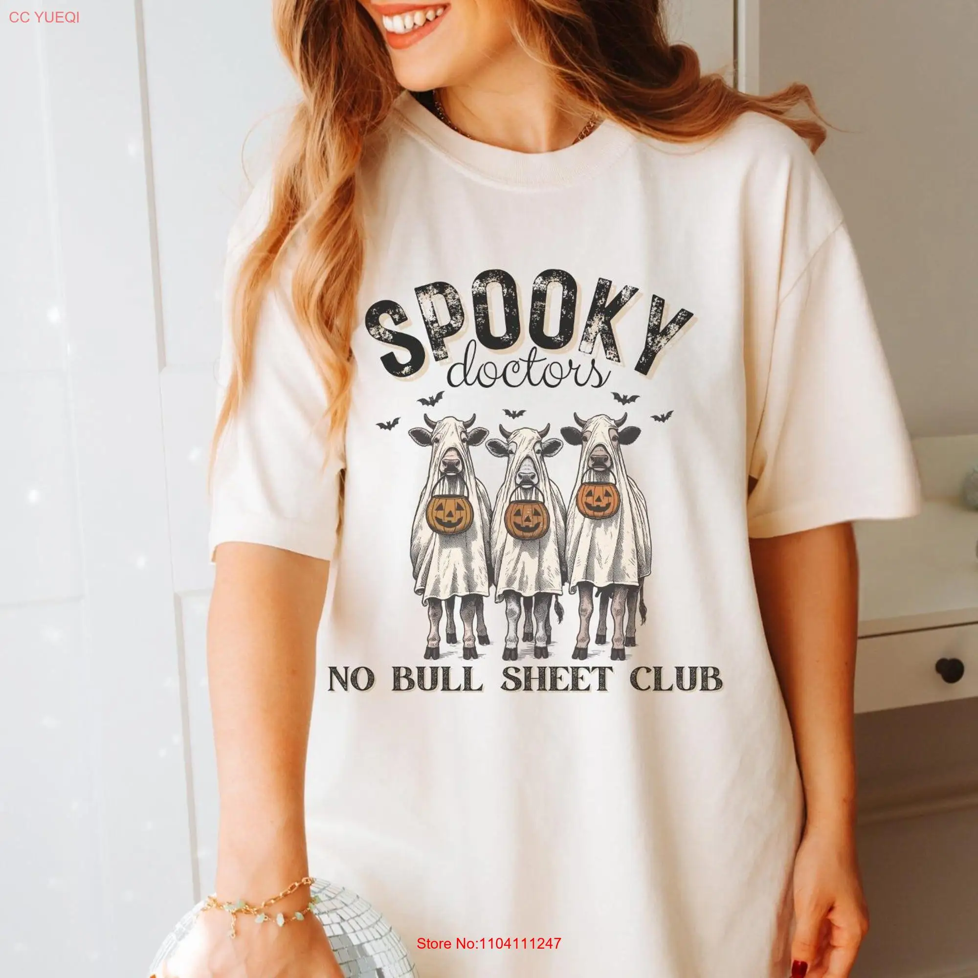 Футболка с длинным или коротким рукавом и принтом Доктор