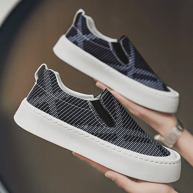 Мужская вулканизированная обувь мужская парусиновая повседневная