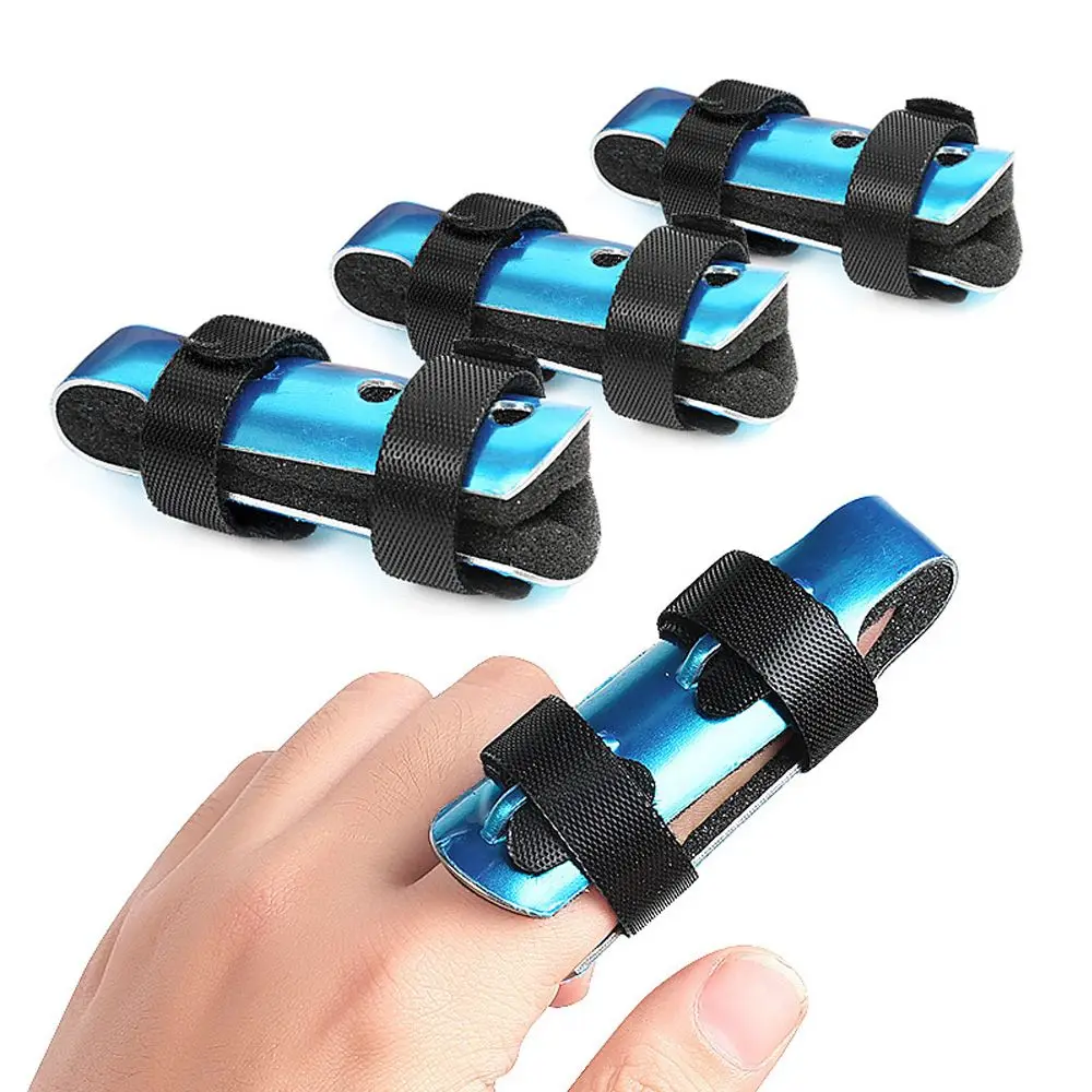 

Aluminum & Foam 3Pcs Joint Immobilization Broken Support Brace Sprain Finger Splint Fracture