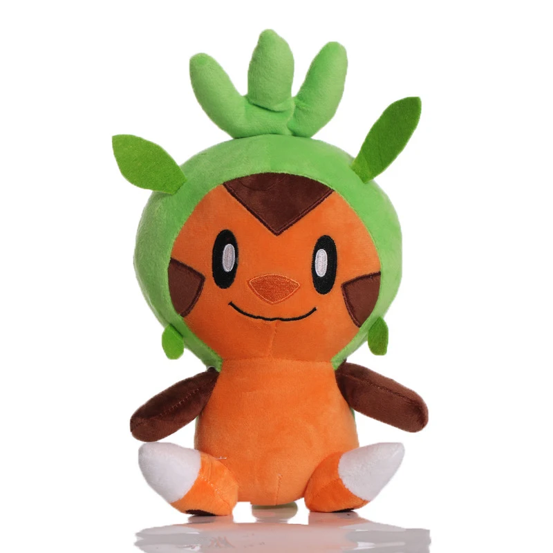 1 шт. TAKARA TOMY Pokemon 25 см Chespin Плюшевые игрушки Мягкие игрушки-животные куклы Подарки для детей