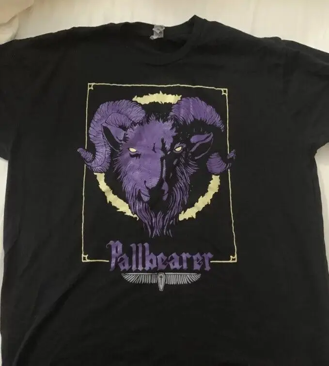 Перепечатанная рубашка Pallbearer Ram рок-группа новинка черная Te7771