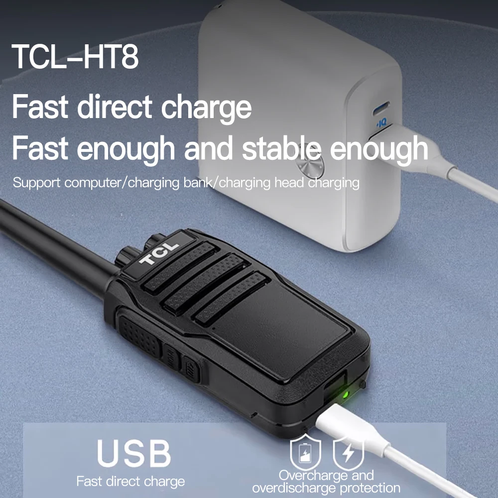 Бесплатная доставка TCL HT8 DMR рация со сверхдлительным режимом ожидания высокая