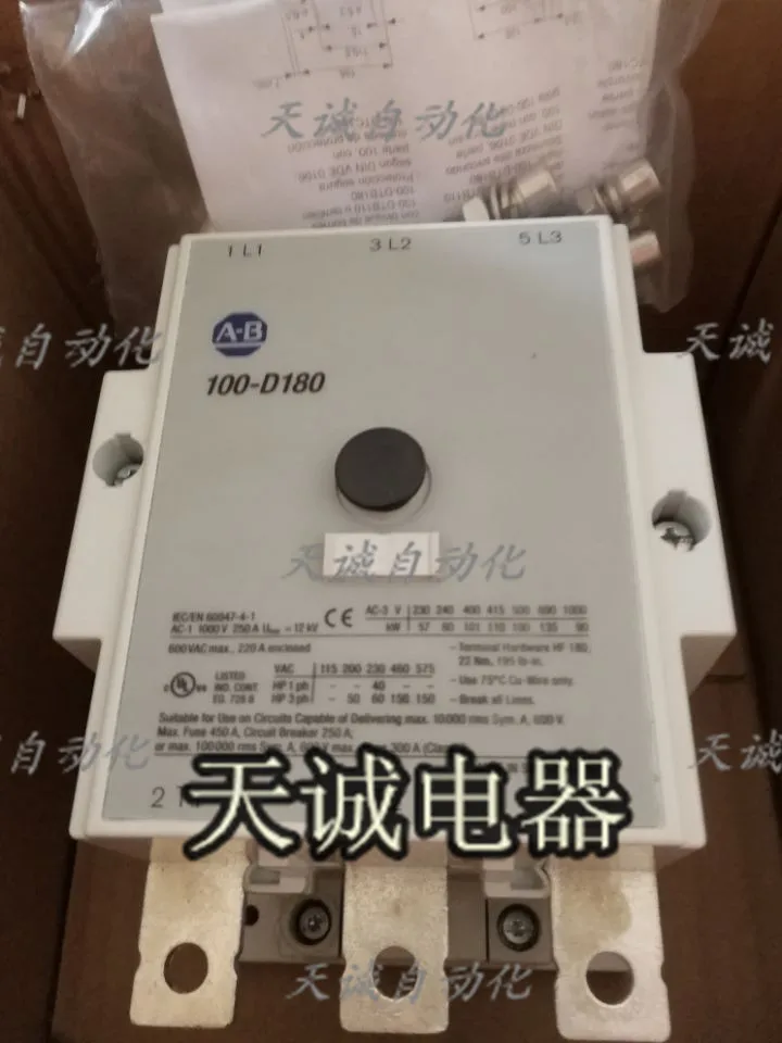 Оригинальный американский контактор ABAllen Bradley переменного тока 100-D180 110 В 220