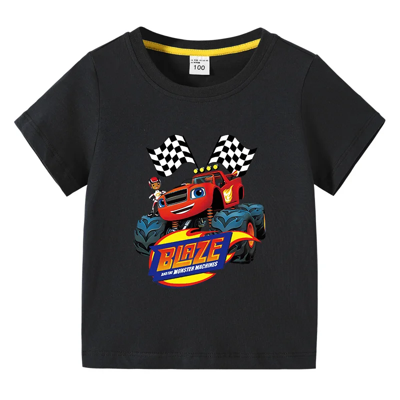 

Disney Cartoon Cars Kids T-shirt McQueen Pixar Cars Printed Boys Girls Tops Short-sleeve Clothes Summer Children Casual Fashion