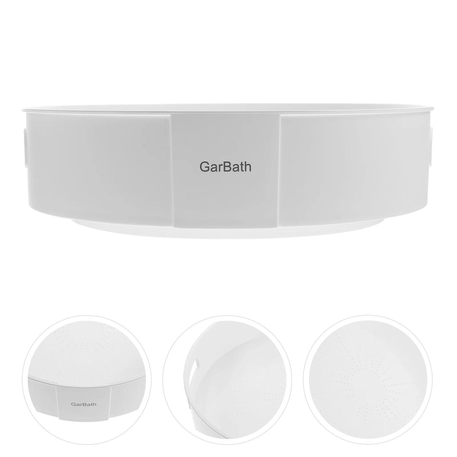 

Tray Organizer Rotating Turntable Makeup Rack Holderkitchen Seasoning Storage Cabinet Roundvanity Plate Jewelry Condiment