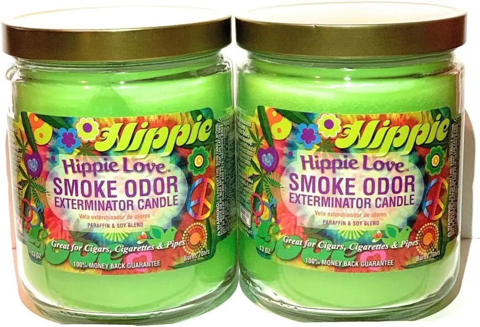 

Oz Jar свечи Hippie Love, (2) набор из двух свечей.