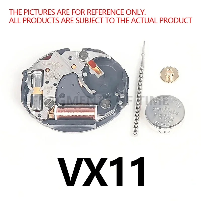Новый японский кварцевый механизм VX11B с батареей VX11 часовой запасные части