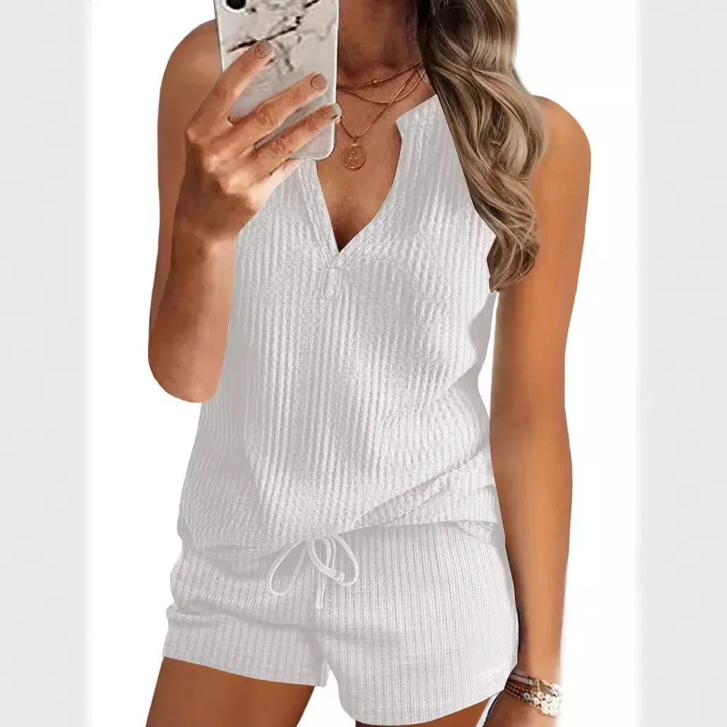 2025 Европа и США новый домашний свободный жилет модная повседневная спортивная