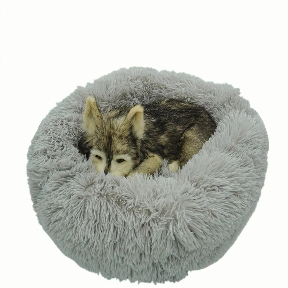 

Donut Products Bed Labradors Sofa Large Dogs Dcpet Cat Dropshipping Calming Dog Pets For Plush Big Round Mat House Dog Bed For