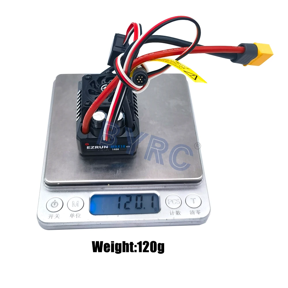 HobbyWing EZRUN MAX10 G2 140A сенсорный 2-4S Lipo бесщеточный ESC для 1/10 короткокурс грузовик