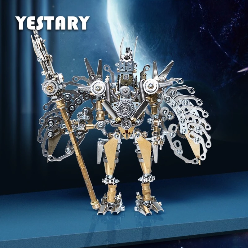 

YESTARY 3D Metal Puzzle Tri-State Mecha DIY Assembling Toys For Children DIY Mechanical 3D Puzzles For Adult Kid Birthdays Gifts