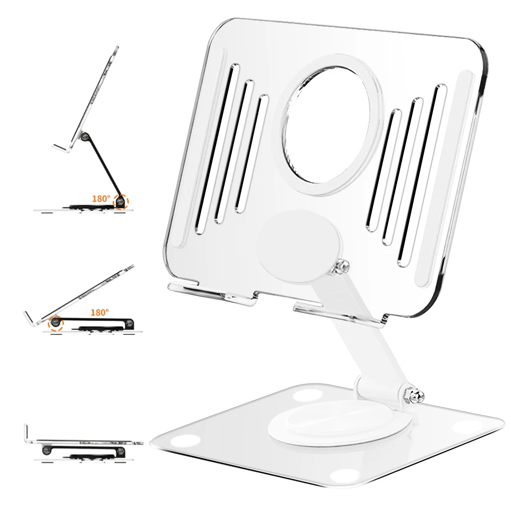 Акриловая подставка для планшета поворотная iPad Pro 11 12 9 дюймов/iPad 10 дюймов Samsung Xiaomi