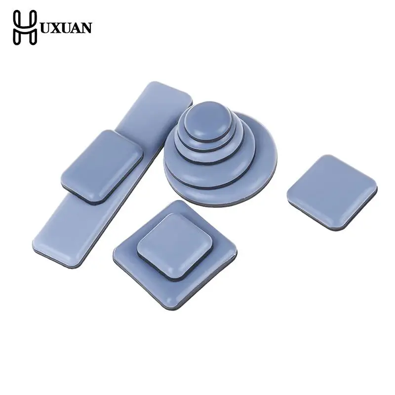 

4pcs/6pcs/8pcs Slider Pad Furniture Table Bases Protector Coaster Carpet Ground Magic Moving Anti-abrasion Floor Mat
