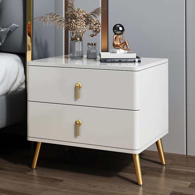 

Small Drawers Night Table Mobile Bedside Cabinets Modern Bedrooms Night Table Shelves Italian Table De Nuit Library Furniture