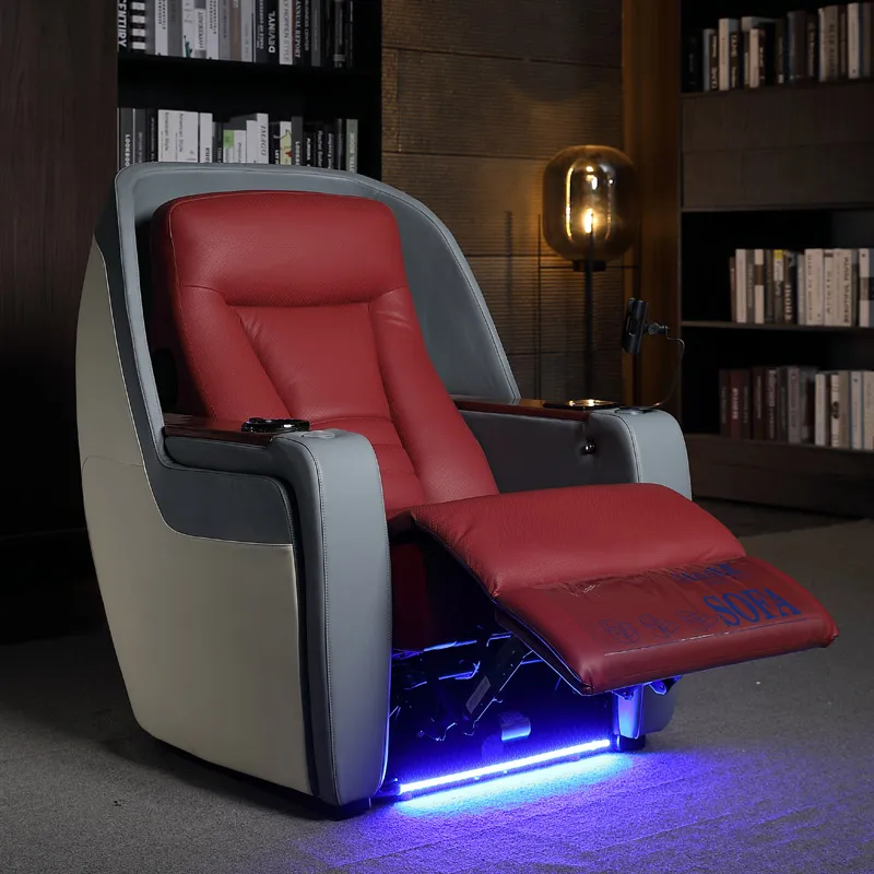 Электрическое Кресло для домашнего кинотеатра кресло кожаное из микрофибры