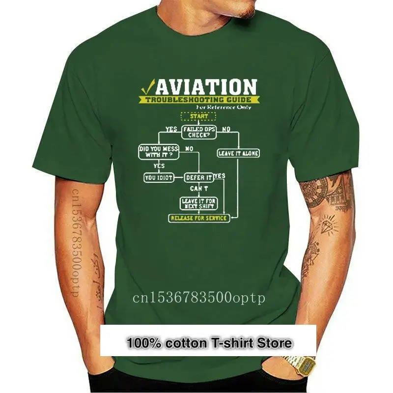 

Camiseta divertida para hombre y mujer, camisa de aviación, Guidecool, novedad