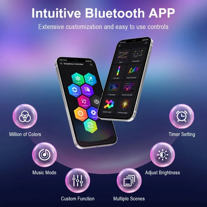 140 см RGB светодиодный напольная атмосфера с регулируемой яркостью современные