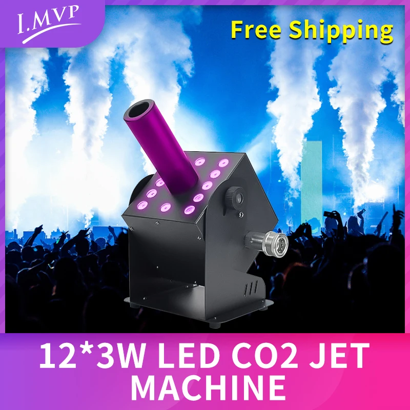 

12*3W LED CO2 Jet Fog Machine Stage Special Effects for Party Event Club DJ